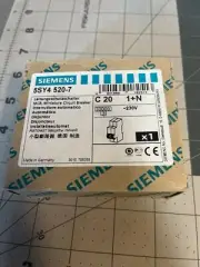 Siemens 5SY4510-7 5SY45 MCB C10 Miniature Circuit Breaker