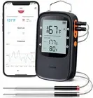 Bluetooth Meat Thermometer, Wireless Meat Thermometer for Smoker Oven, Digital G