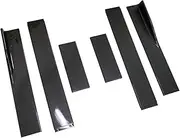 2M Side Skirt Universal Compatible for Ford Mustang GT Shelby 2016-2022 Extension Apron Splitter Spoiler Winglet Body Kit Car Accessories(2M Carbon Fiber Look)