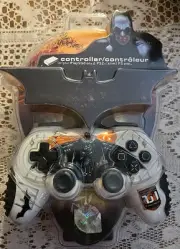 Batman Begins Wayne Enterprises PS2 PS1 Controller Mad Catz Vibration NEW