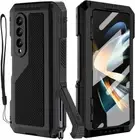 Metal Shockproof Rugged Case Screen Protector For Samsung Galaxy Z Fold 6 5 4 5G