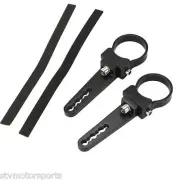 2x Led Light Bar Mount Bracket Clamp 1" UTV UTE ATV Offroad Roof Roll Cage