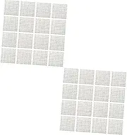 TEHAUX 2sets Rhinestone Storage Jar Number Labels Self Adhesive Classifying Stickers for Organizing Storage Boxes Jars Containers Easy to Use Practical for Home and Office Sorting 20pcs*2