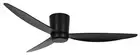 Energy saving Ceiling Fan with Remote Control Array Black 137cm Dc Ventilator