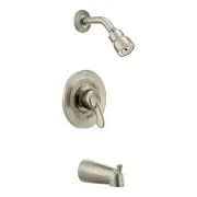 MOEN 40311CBN CORNERSTONE BRUSHED NICKEL TUB AND SHOWER BRAND NEW
