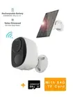 Security Cameras Wireless Outdoor, 2K 3MP Battery Powered Wifi Security Camera w