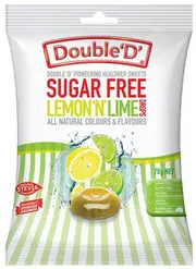 Double 'D' Sugar Free Lemon 'N' Lime Drops 70g