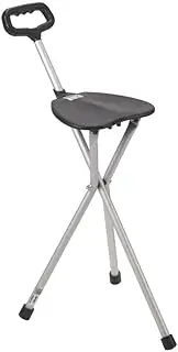 Days Tripod Seat Walking Stick, Portable, Three Legged Chair for Support and Stability, Mobility Aid for Elderly, Handicapped, and Disabled Individuals, Folding Chair and Walking Stick