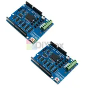 2PCS L298P Shield R3 Motor Driver Module H-Bridge dual way For Arduino 2560
