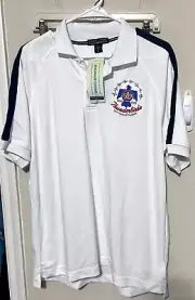 Thunderbirds 60th anniversary 2013 Polo Shirt Devon & Jones NWT white mens M