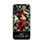 蔻馳 COACH* IPHONE 15 PRO MAX 6.7 英寸 2023 手機殼黑色適用於 IPHONE 15 I