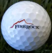 FireRock Golf Club Titleist logo ball new #9670
