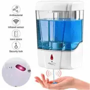 700MLAutomatic Liquid Soap Dispenser Handfree Touchless IR Sensor Wall Mount