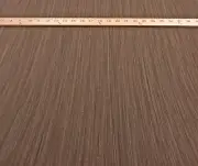 Wenge African composite wood veneer 23" x 9" with wood backer 1/25th" (# 2803)