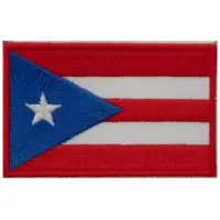 在飛比找momo購物網優惠-【A-ONE 匯旺】波多黎各 Flag Patch貼布繡 刺
