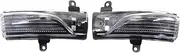 Mirror Turn Signal Light 2Pcs Car Rear View Mirror Light Turn Signal Lamp for Forester 2014-18 for Impreza 12-14 for Legacy for Outback for Crosstrek 13-14