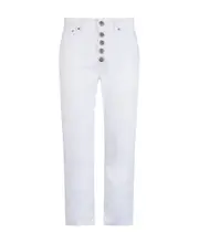 Dondup Relaxed Fit Jeans 26,27 White
