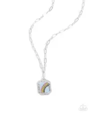 Paparazzi RAINBOW REPUTATION Blue Necklace NWT