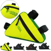 Triangle Bicycle Bag Pouch Holder Polyester Waterproof Storage Cycling