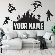 [Namly Design] Wallstickers - Gaming / Personalised / 02 / Transparent