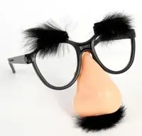 在飛比找Yahoo!奇摩拍賣優惠-艾蜜莉舞蹈用品*表演道具*濃眉大鼻子眼鏡/搞笑眼鏡$100元