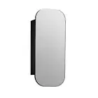 500*1000 high Oval Bathroom Mirror with Shaving Cabinet