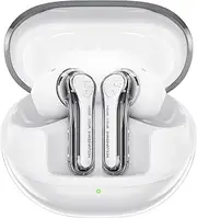 Wireless Earbuds, SoundPEATS Clear Pods Bluetooth 5.3 Headphones, 13mm Drives for Stereo Sound Earphones with 40H Playtime, Dual Mic with ENC for Clear Calls, Game Mode, App Control (White)