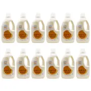 12PK Softly 1.25L Laundry Wash Activewear Front & Top Loader Gentle Fabric Care