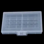 Useful 1x Hard Plastic Battery Case Box Holder Storage for 10 AA/AAA Batterie~ja