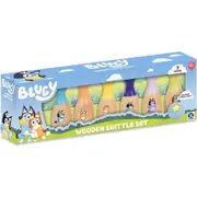 Bluey - Wooden Skittle Set - Jasnor