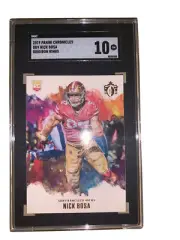 2019 Panini Chronicles Nick Bosa Gridiron Kings Rookie Sgc 10