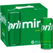 Sprite Lemonade Soft Drink Can 250mL