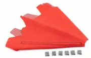 Hybrid Racing Alcantara Shift Boot Red (02-06 Acura RSX)