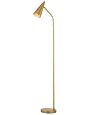 [Lexi Lighting] Isolde Floor Lamp in Gold