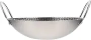 Gatuida 1Pc Stainless Steel Ramen Pot with Double Ears Cooking Pot for Outdoor Use Ergonomic Design Quick Heat Conduction Easy to Clean for Families Hotels and Camping