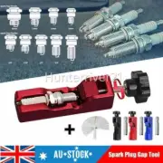 Car Motorcycle Modification Spark Plug Gap Adjustment Tool with Feeler Gauge OZ