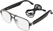 Ai Translation Glasses - Ai Translation Glasses,Stylish Multifunctional Eyewear with Long-Lasting Battery for Language Calling Reading Women