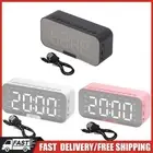 Wireless Alarm Clock LED Display Digital Alarm Clock Sound Machine Alarm Clock