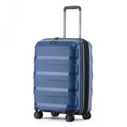 Tosca Comet 40L 20" Hard Case Luggage Suitcase Onboard CarryOn Travel Storm Blue