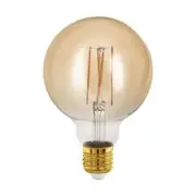 Eglo Lighting 4W LED E27 Dimmable G95 Globe - Gold Age - 1700K