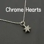 CHROME HEARTS 克羅心925純銀項鍊小號單環六芒星吊墜項鍊古家毛衣鏈歐美泰銀嘻哈CX007