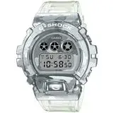 在飛比找遠傳friDay購物優惠-CASIO G-SHOCK 銀灰迷彩金屬電子手錶/GM-69