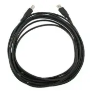 2-pack USB 2.0 Printer Scanner Cable Type A Male to Type B Male (10ft) - Black