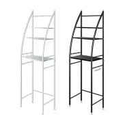Dutxa 3 Tier Over Toilet Storage Shelf Rack Stand Washing Machine Steel Shelves