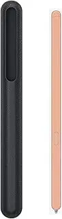 Galaxy Z Fold 6/5 S Pen Fold Edition Stylus Pen, Slim 1.5mm Pen Tip, 4,096 Pressure Levels for Samsung Galaxy Z Fold 5/6 5G Phones (Pen+Case-Orange)