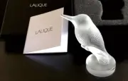 LALIQUE SMALL HUMMING BIRD WITH BIG NAME EXQUISITE INVESTMENT