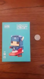 Brand new LOZ diamond blocks #1401 Captain America