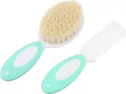 JOINPAYA Children Hair Comb Baby Shampoo Brush Gentle Wool Bristles for Scalp Massage Hair Care