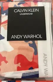 Calvin Klein Andy Warhol Boxer Briefs Camouflage Medium NEW Rare