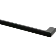 MIXX 800mm Matt Black Sandalwood Single Rail